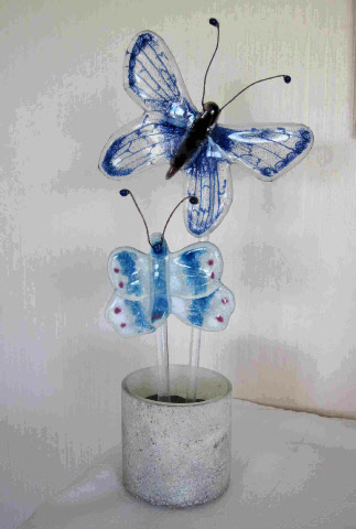 Blue Butterflies